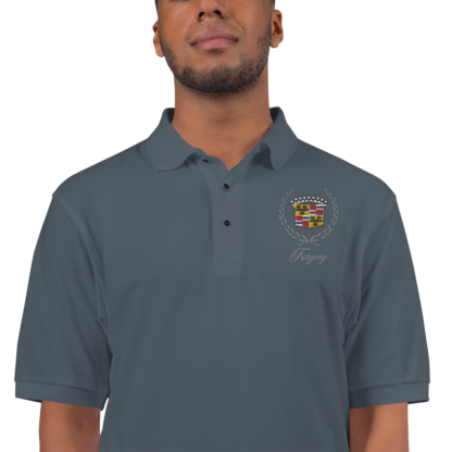 Men's Premium Cadillac Forgery Polo - Image 6