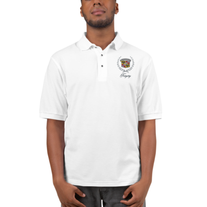 Men's Premium Cadillac Forgery Polo - Image 9