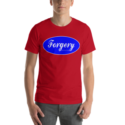 Blue Oval Unisex t-shirt - Image 7
