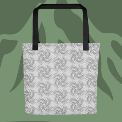 Circuit Board Patterned Tote bag