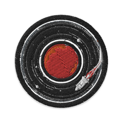 Spin Doctor in Space Embroidered Patch - Image 2
