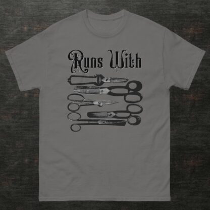 Runs With Scissors - Classic Tee - Image 5