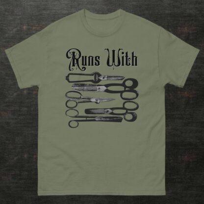Runs With Scissors - Classic Tee - Image 6