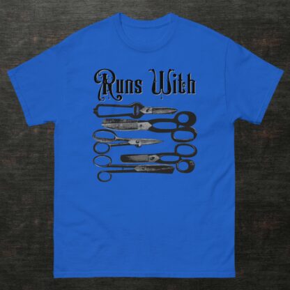 Runs With Scissors - Classic Tee - Image 4