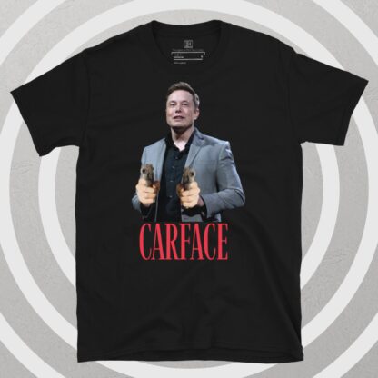 Elon Musk as Carface - Short-Sleeve Unisex T-Shirt