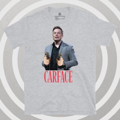 Elon Musk as Carface - Short-Sleeve Unisex T-Shirt - Image 3