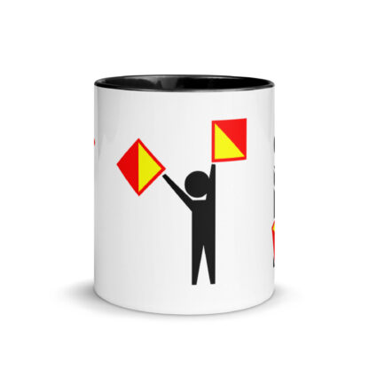 Whiskey Tango Foxtrot Mug with Color Inside - Image 3
