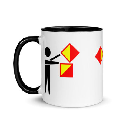 Whiskey Tango Foxtrot Mug with Color Inside - Image 4