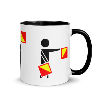 Whiskey Tango Foxtrot Mug with Color Inside - Image 2