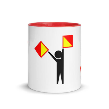 Whiskey Tango Foxtrot Mug with Color Inside - Image 6