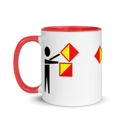 Whiskey Tango Foxtrot Mug with Color Inside - Image 7
