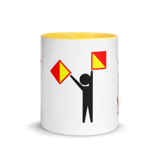 Whiskey Tango Foxtrot Mug with Color Inside