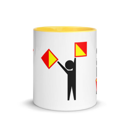 Whiskey Tango Foxtrot Mug with Color Inside