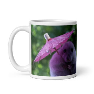 Fancy as Fuck Hamster with a Parasol Coffee Mug