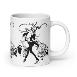 Death the Puppeteer Glossy Mug