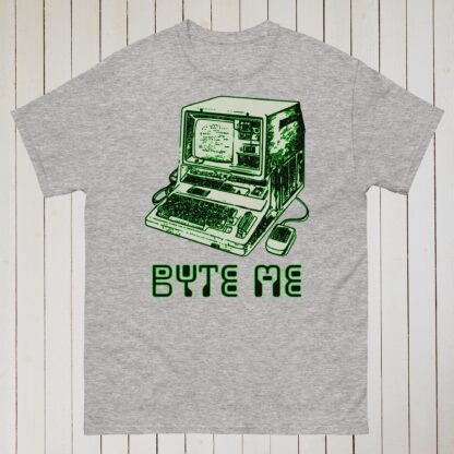 Byte Me - Vintage Computer Tee - Image 5