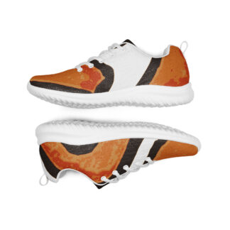 Orange Doodle Men’s Athletic Shoes