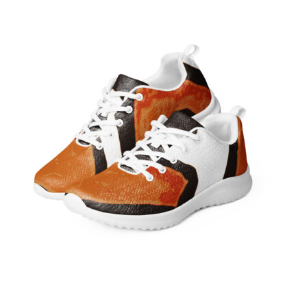 Orange Doodle Men’s Athletic Shoes - Image 7