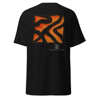 Orange Squiggle Classic Tee - Image 3