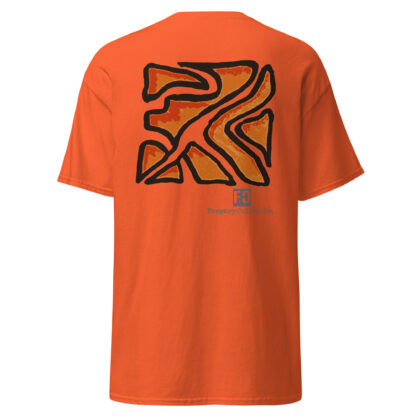 Orange Squiggle Classic Tee - Image 7
