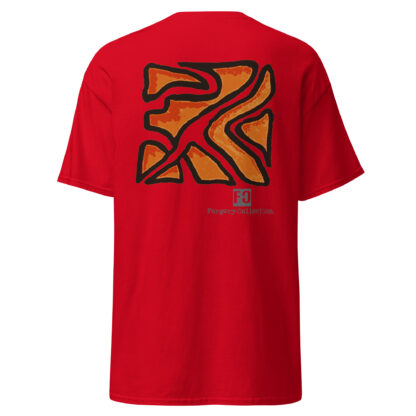 Orange Squiggle Classic Tee - Image 5