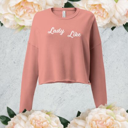 Lady Like Crop Sweatshirt