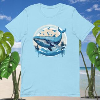 Graffiti Whale Unisex T-Shirt