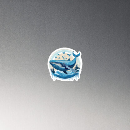 Graffiti Whale Magnet - Image 2