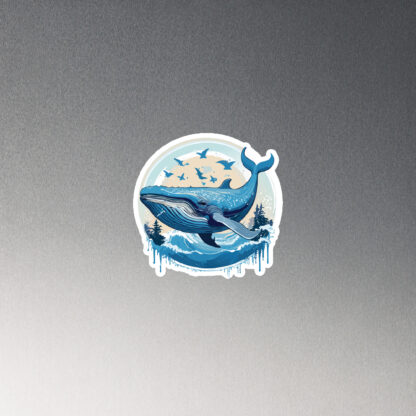Graffiti Whale Magnet - Image 3